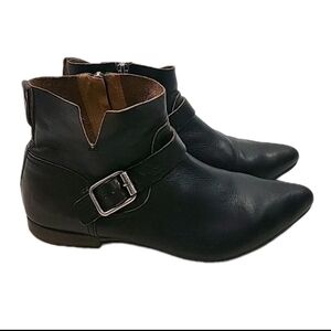 MOMA Italian Leather Ankle Booties EU 38.5